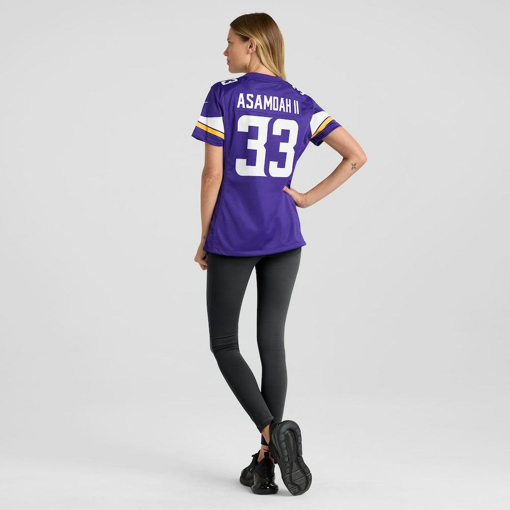 Brian Asamoah  Women's Player Game Jersey - Minnesota Vikings Jerseys