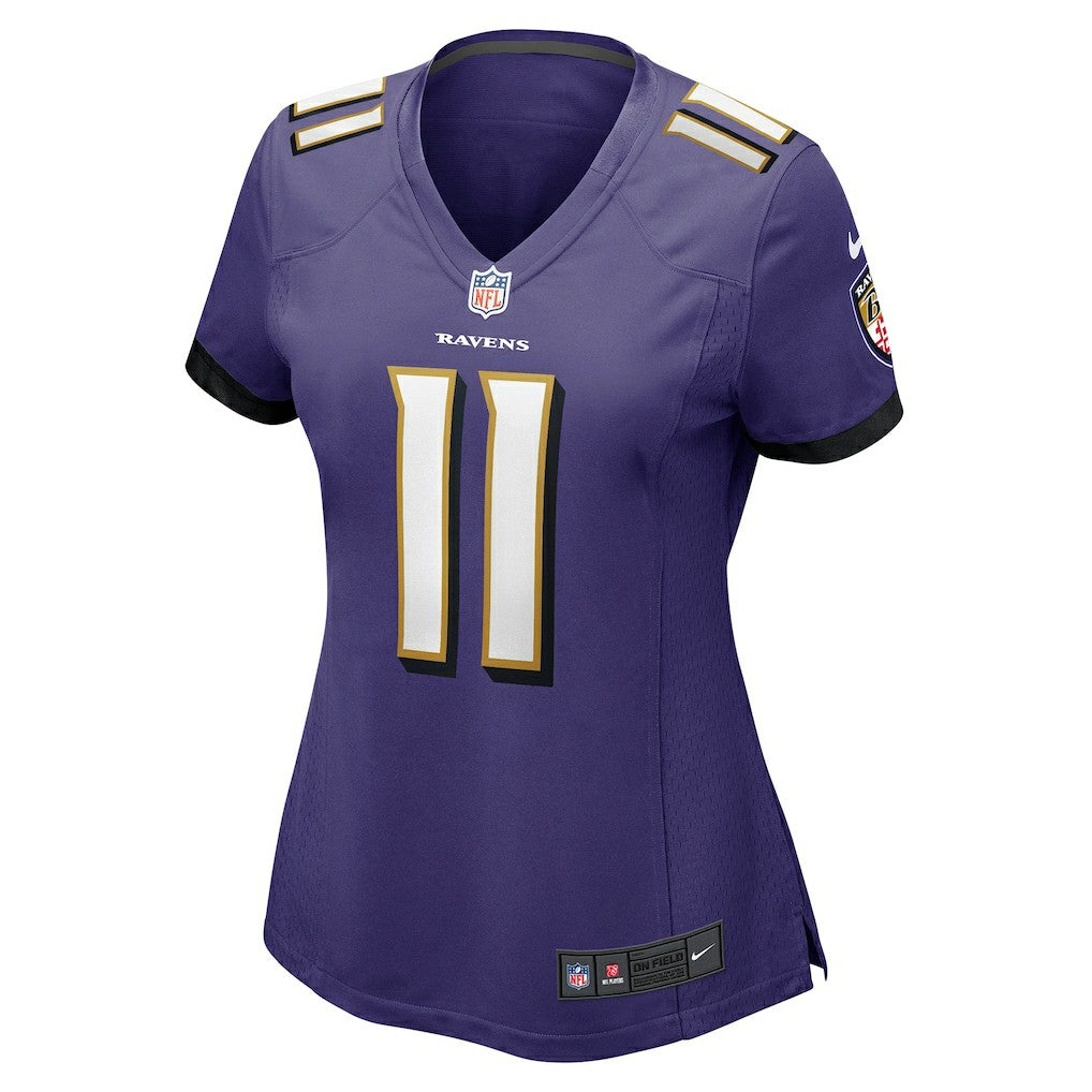 Jordan Stout  Women's Player Game Jersey - Baltimore Ravens Jerseys