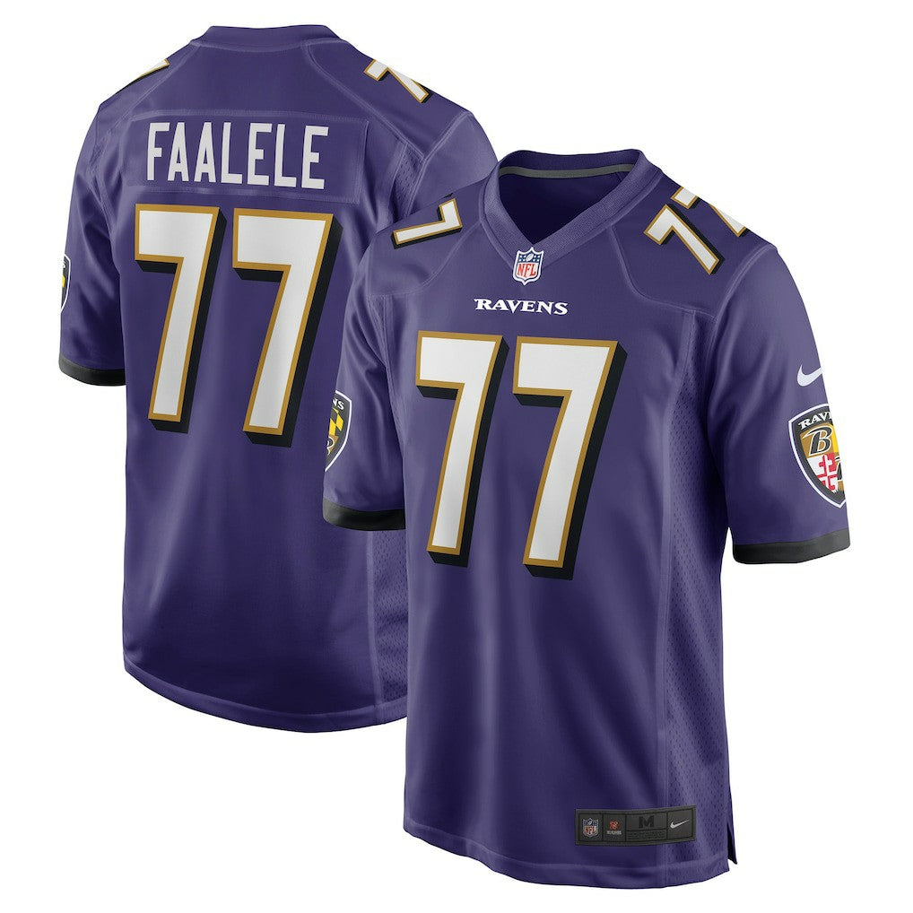 Daniel Faalele  Player Game Jersey - Baltimore Ravens Jerseys