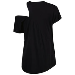 KIYA TOMLIN Women's Cut Out Tri-Blend Shirt - Baltimore Ravens