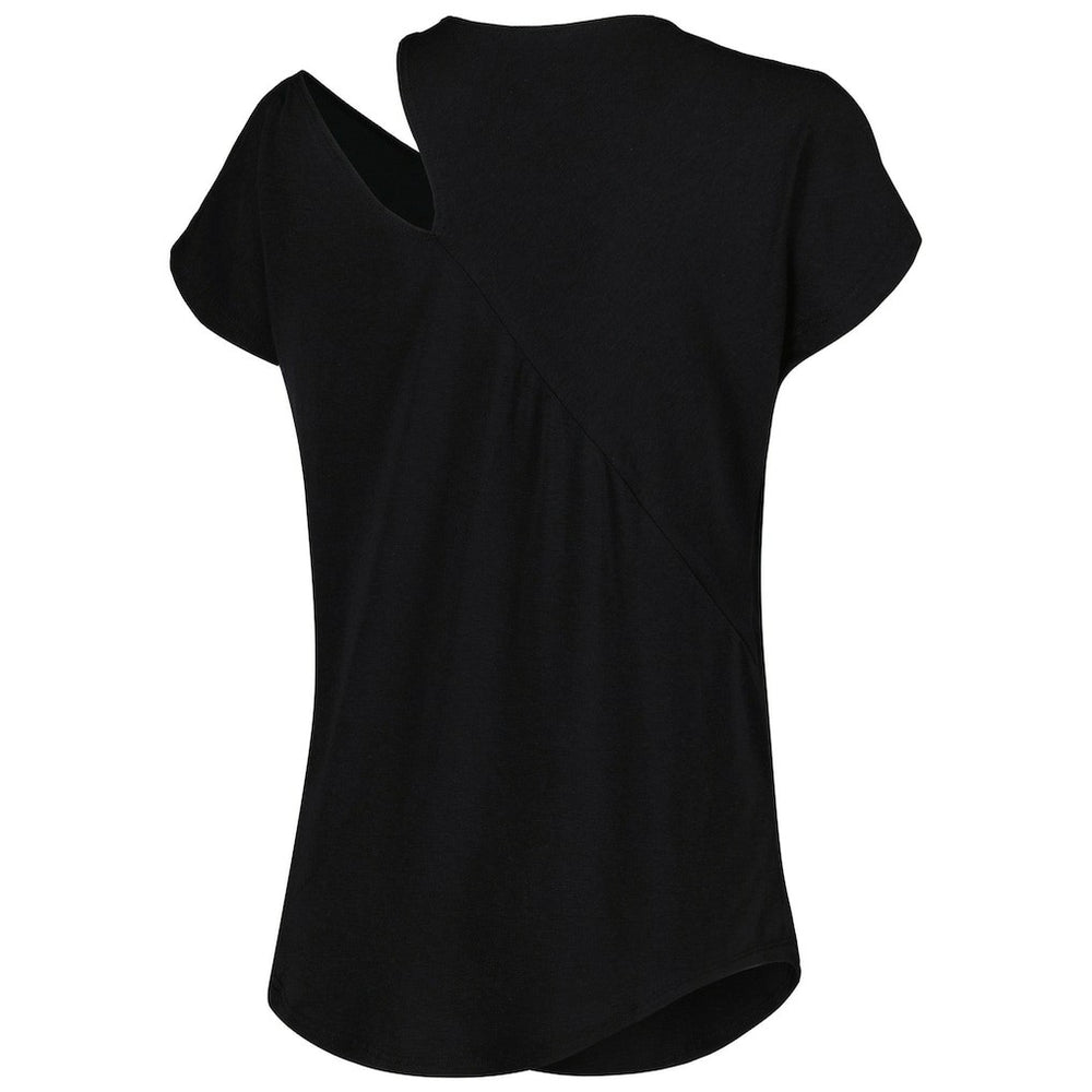 KIYA TOMLIN Women's Cut Out Tri-Blend Shirt - Cincinnati Bengals