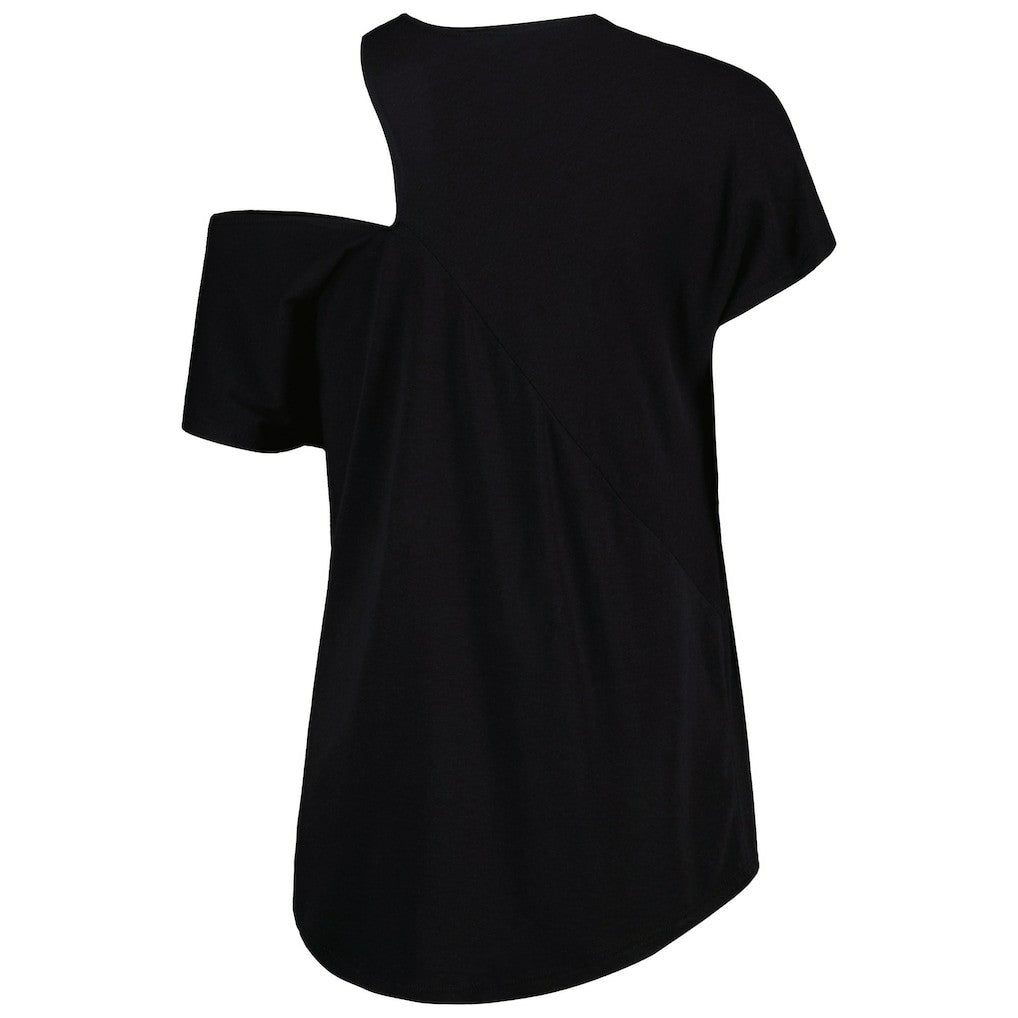 KIYA TOMLIN Women's Cut Out Tri-Blend Shirt - Philadelphia Eagles
