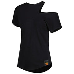 KIYA TOMLIN Women's Cut Out Tri-Blend Shirt - Washington Commanders
