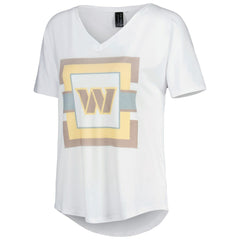 KIYA TOMLIN Women's V-Neck T-Shirt - Washington Commanders T-shirts