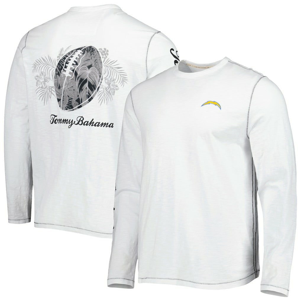 Laces Out Billboard Long Sleeve T-Shirt - Los Angeles Chargers T-shirts