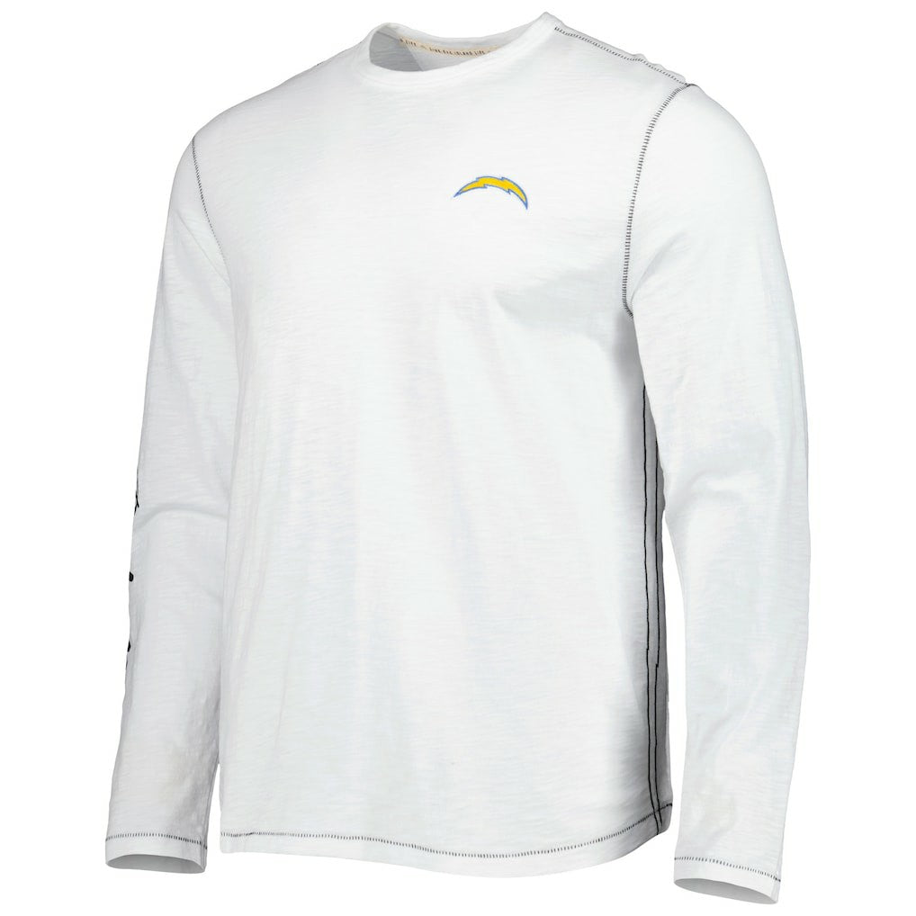 Laces Out Billboard Long Sleeve T-Shirt - Los Angeles Chargers T-shirts
