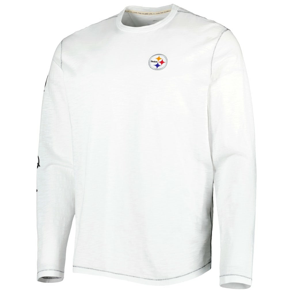 Laces Out Billboard Long Sleeve T-Shirt - Pittsburgh Steelers T-shirts