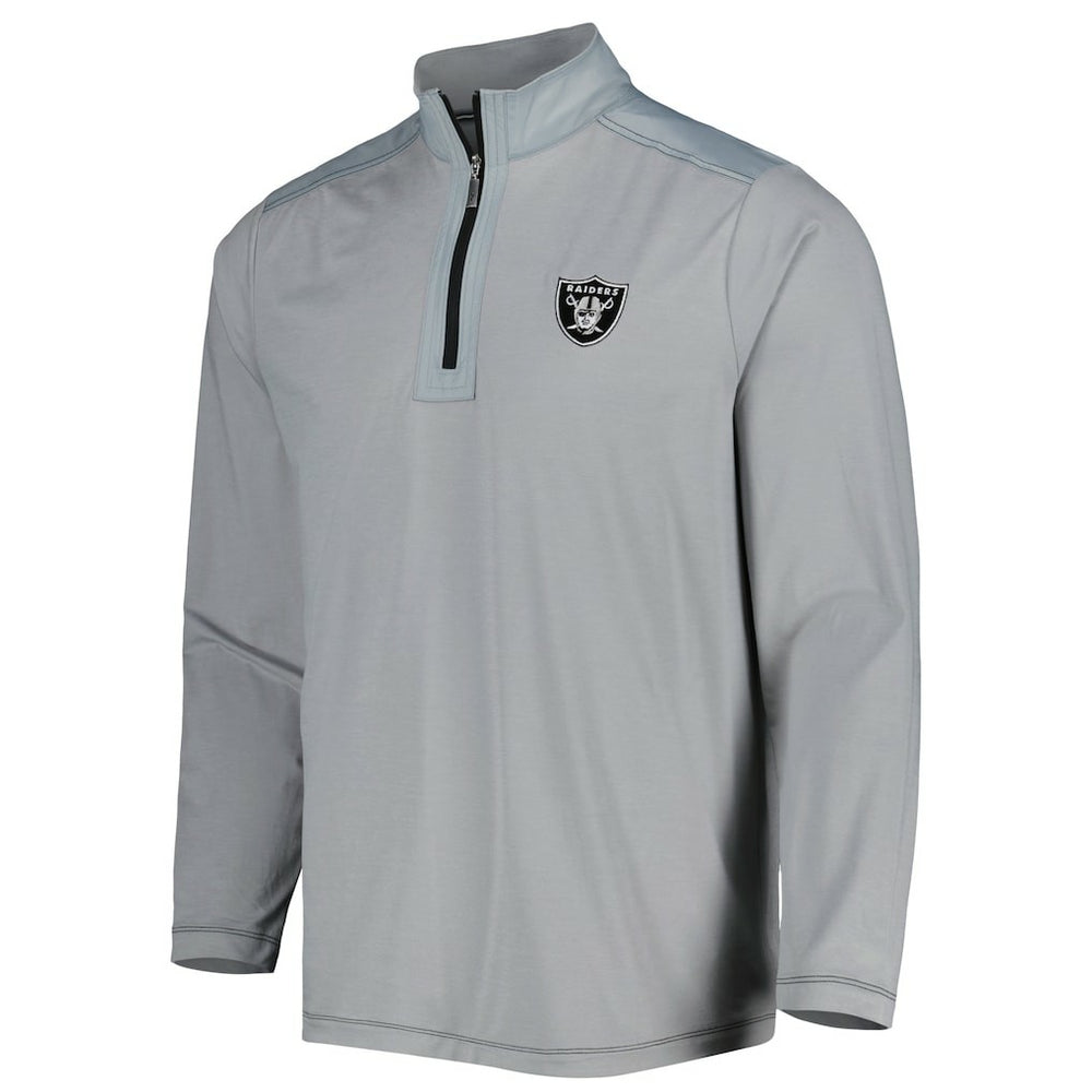 On Deck IslandZone Half-Zip Jacket - Las Vegas Raiders Jackets