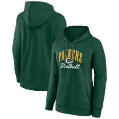 Women's Team Logo Victory Script Pullover Hoodie - Green Bay Packers Hoodies