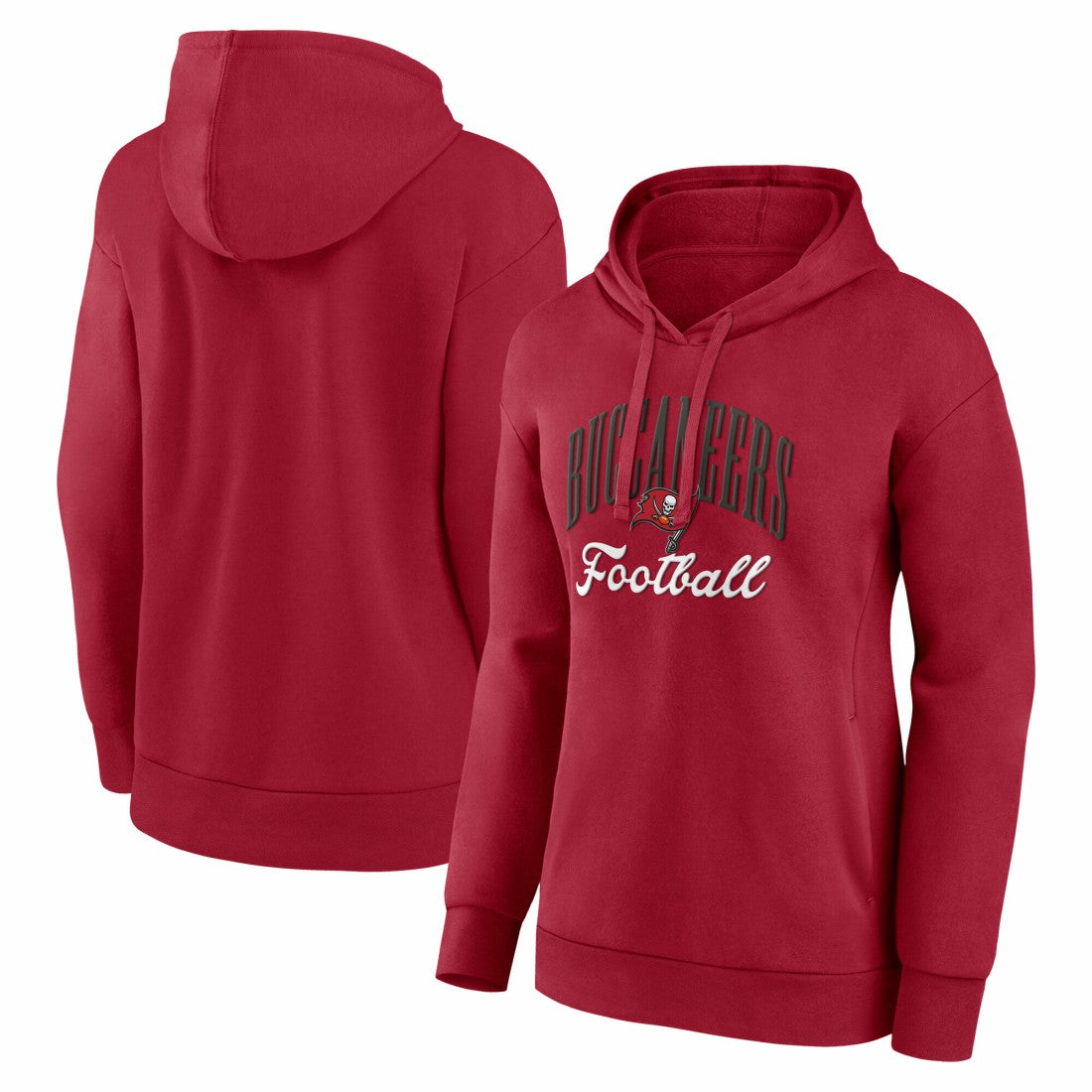 Women's Team Logo Victory Script Pullover Hoodie - Tampa Bay Buccaneers Hoodies