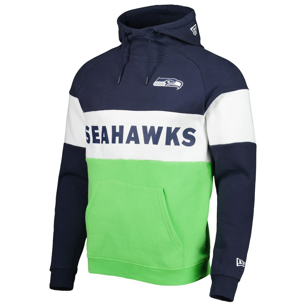 Colorblock Current Pullover Hoodie - Seattle Seahawks Hoodies