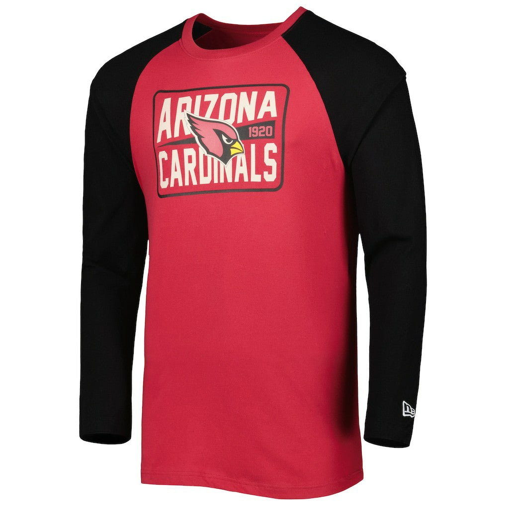 Current Raglan Long Sleeve T-Shirt - Arizona Cardinals T-shirts