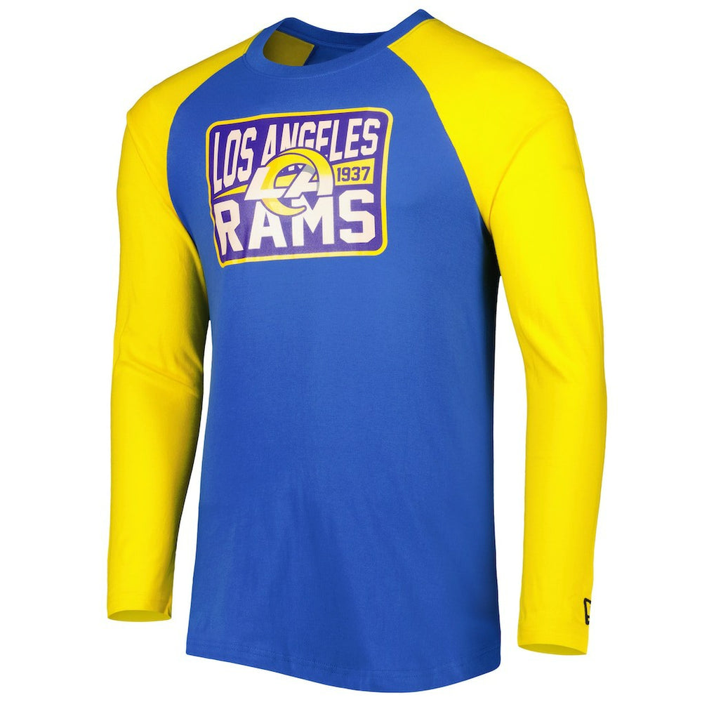 Current Raglan Long Sleeve T-Shirt - Los Angeles Rams T-shirts