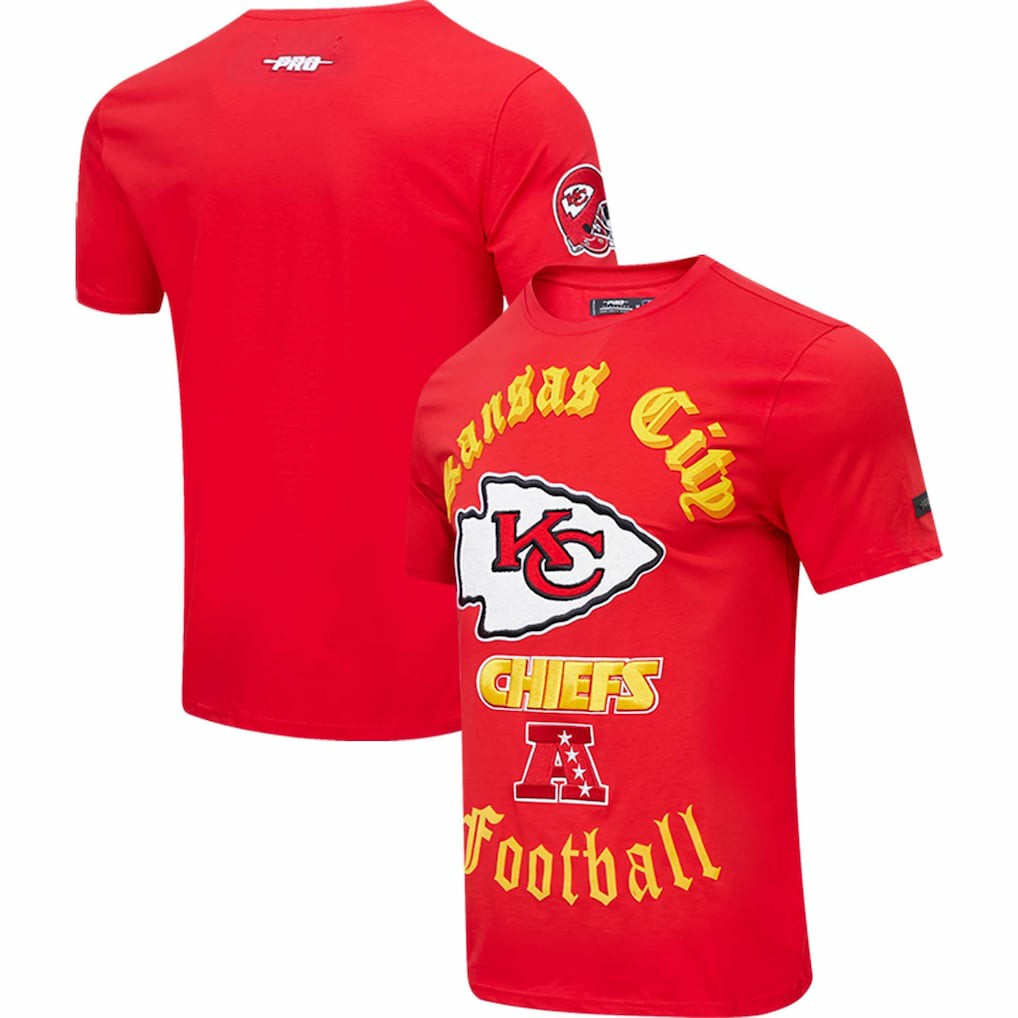 Pro Standard Old English T-Shirt - Kansas City Chiefs T-shirts