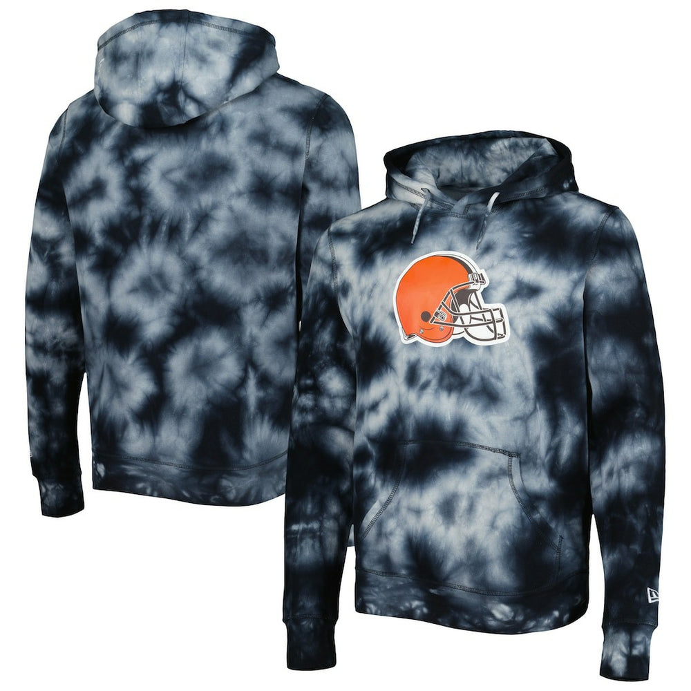 Team Tie-Dye Pullover Hoodie - Cleveland Browns Hoodies