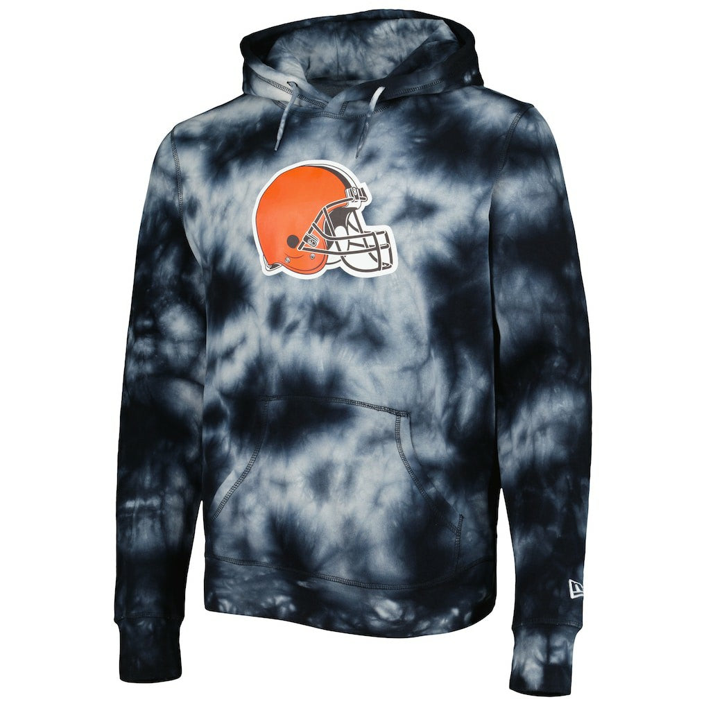 Team Tie-Dye Pullover Hoodie - Cleveland Browns Hoodies
