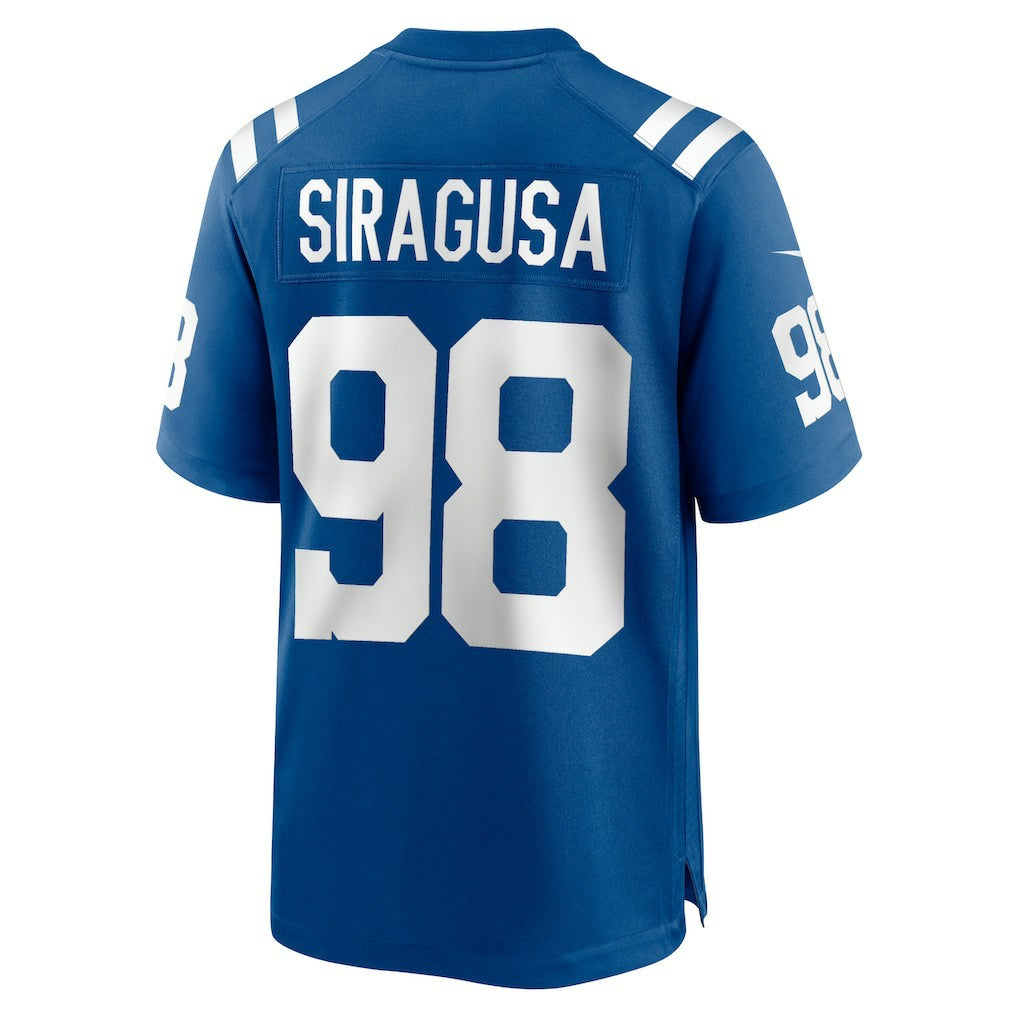 Tony Siragusa  Game Retired Player Jersey - Indianapolis Colts Jerseys