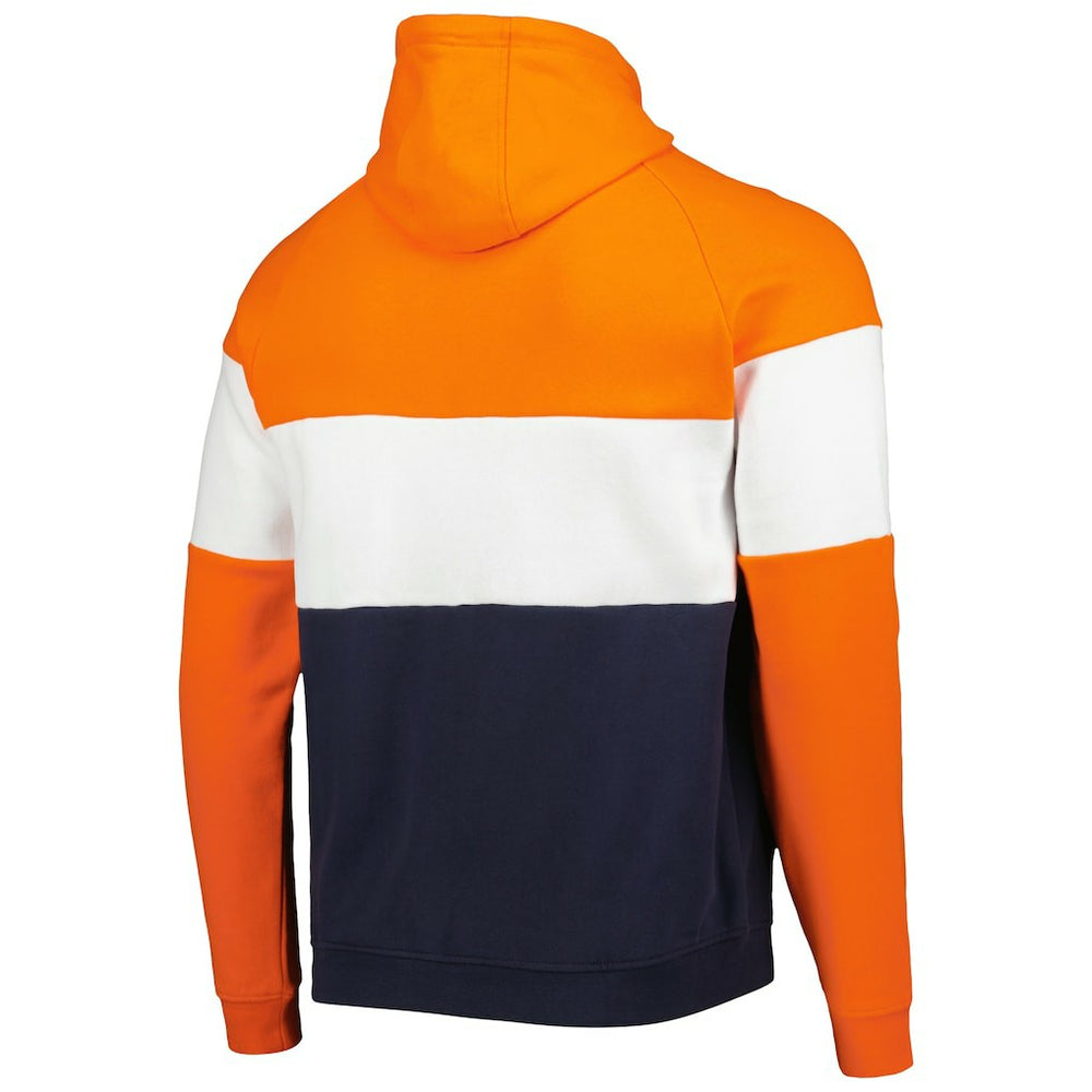 Colorblock Throwback Pullover Hoodie - Chicago Bears Hoodies