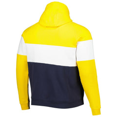 Colorblock Throwback Pullover Hoodie - Los Angeles Rams Hoodies