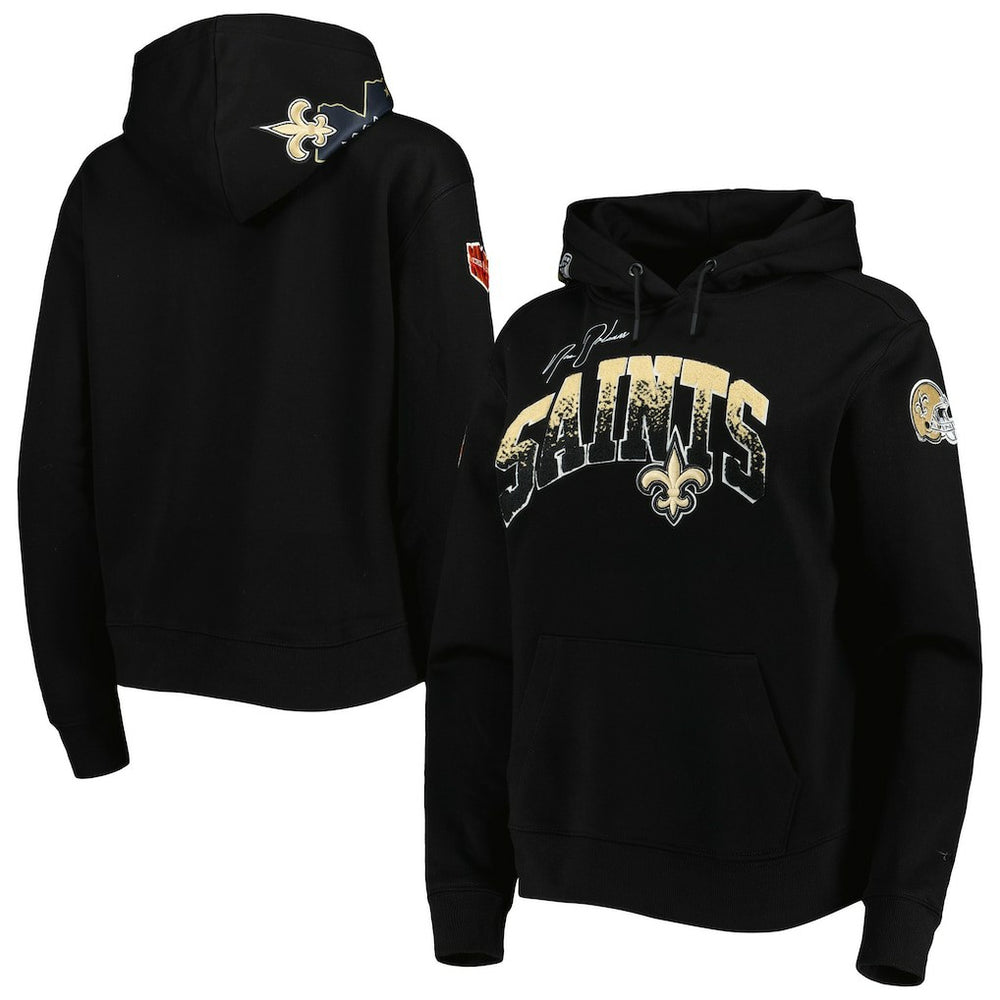 Pro Standard Women's Local Patch Pullover Hoodie - New Orleans Saints Hoodies