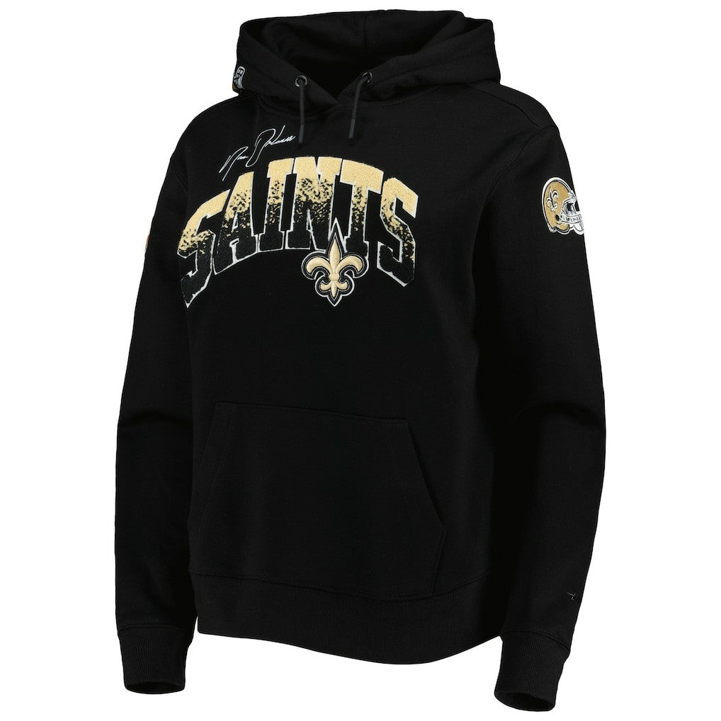 Pro Standard Women's Local Patch Pullover Hoodie - New Orleans Saints Hoodies