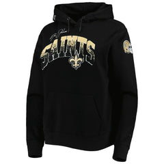 Pro Standard Women's Local Patch Pullover Hoodie - New Orleans Saints Hoodies
