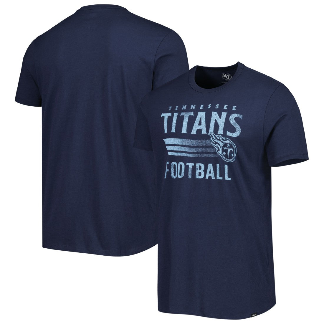'47 Wordmark Rider Franklin T-Shirt - Tennessee Titans T-shirts