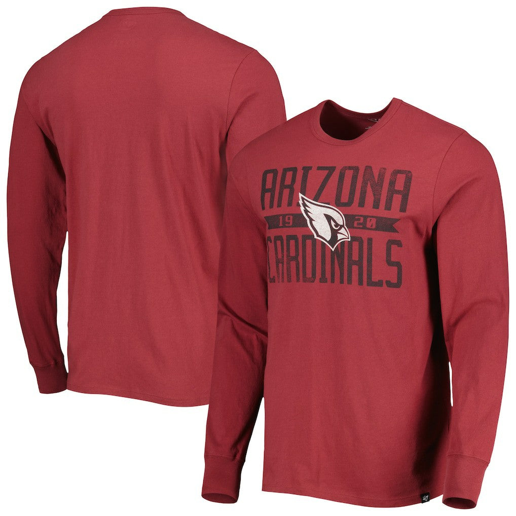 '47 Brand Wide Out Franklin Long Sleeve T-Shirt - Arizona Cardinals T-shirts