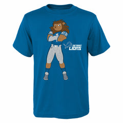 Outerstuff Youth Roary T-Shirt - Detroit Lions T-shirts