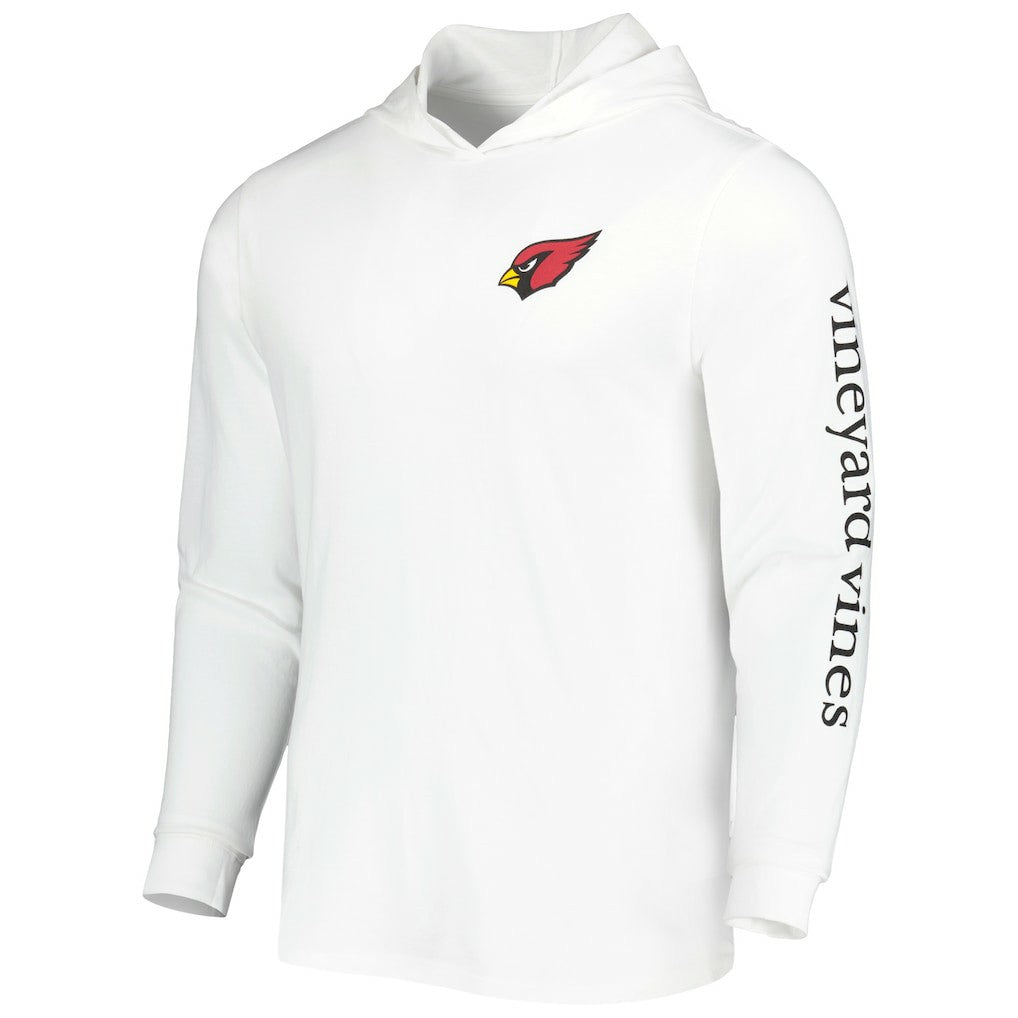 Vineyard Vines Local Long Sleeve Hoodie T-Shirt - Arizona Cardinals Hoodies