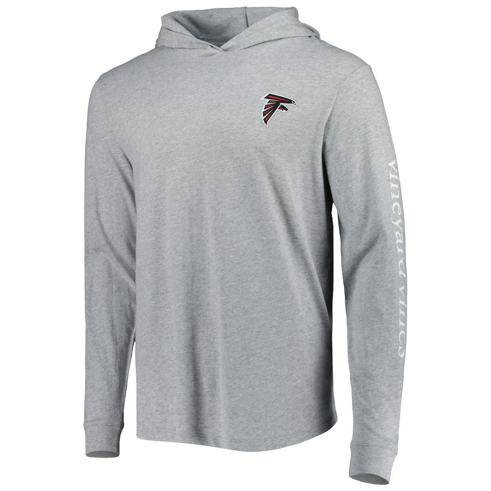 Vineyard Vines Local Long Sleeve Hoodie T-Shirt - Atlanta Falcons Hoodies