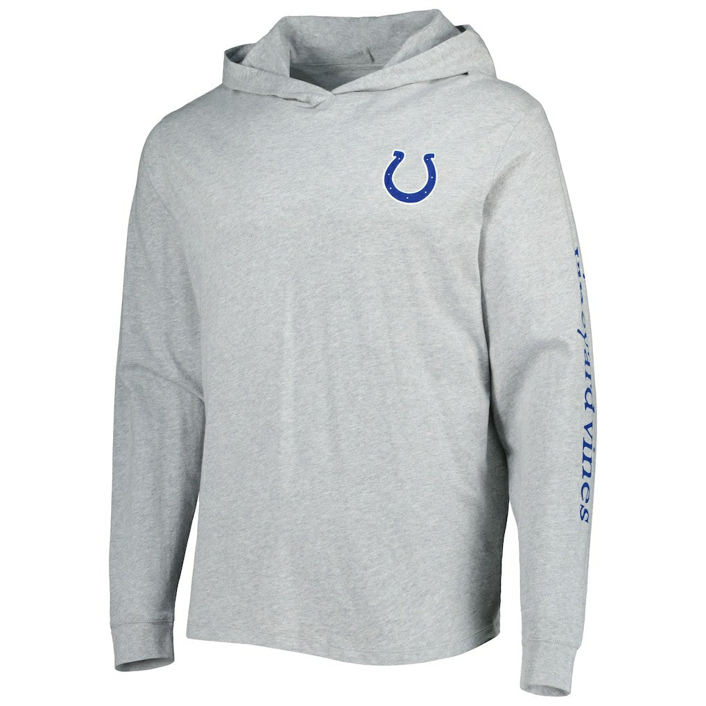 Vineyard Vines Local Long Sleeve Hoodie T-Shirt - Indianapolis Colts Hoodies