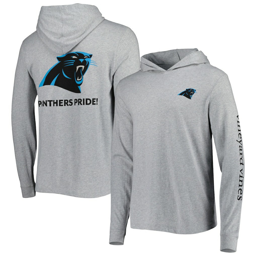 Vineyard Vines Local Long Sleeve Hoodie T-Shirt - Carolina Panthers Hoodies