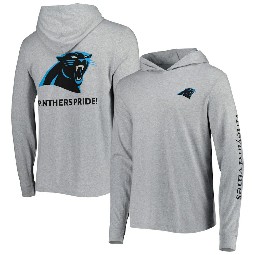 Vineyard Vines Local Long Sleeve Hoodie T-Shirt - Carolina Panthers Hoodies