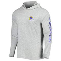 Vineyard Vines Local Long Sleeve Hoodie T-Shirt - Los Angeles Rams Hoodies