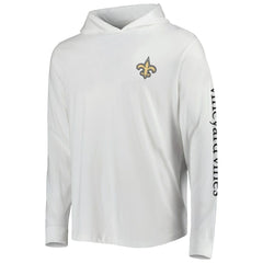 Vineyard Vines Local Long Sleeve Hoodie T-Shirt - New Orleans Saints Hoodies