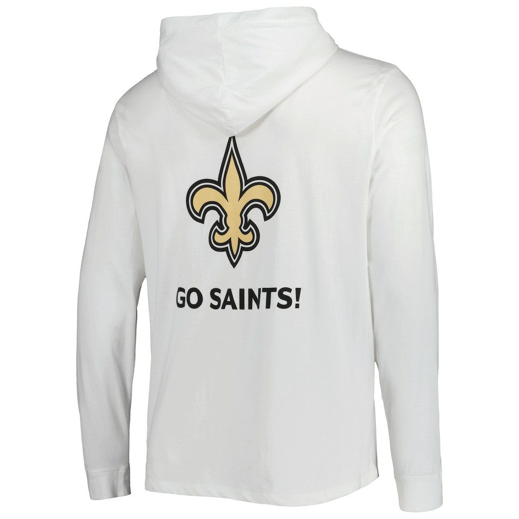 Vineyard Vines Local Long Sleeve Hoodie T-Shirt - New Orleans Saints Hoodies