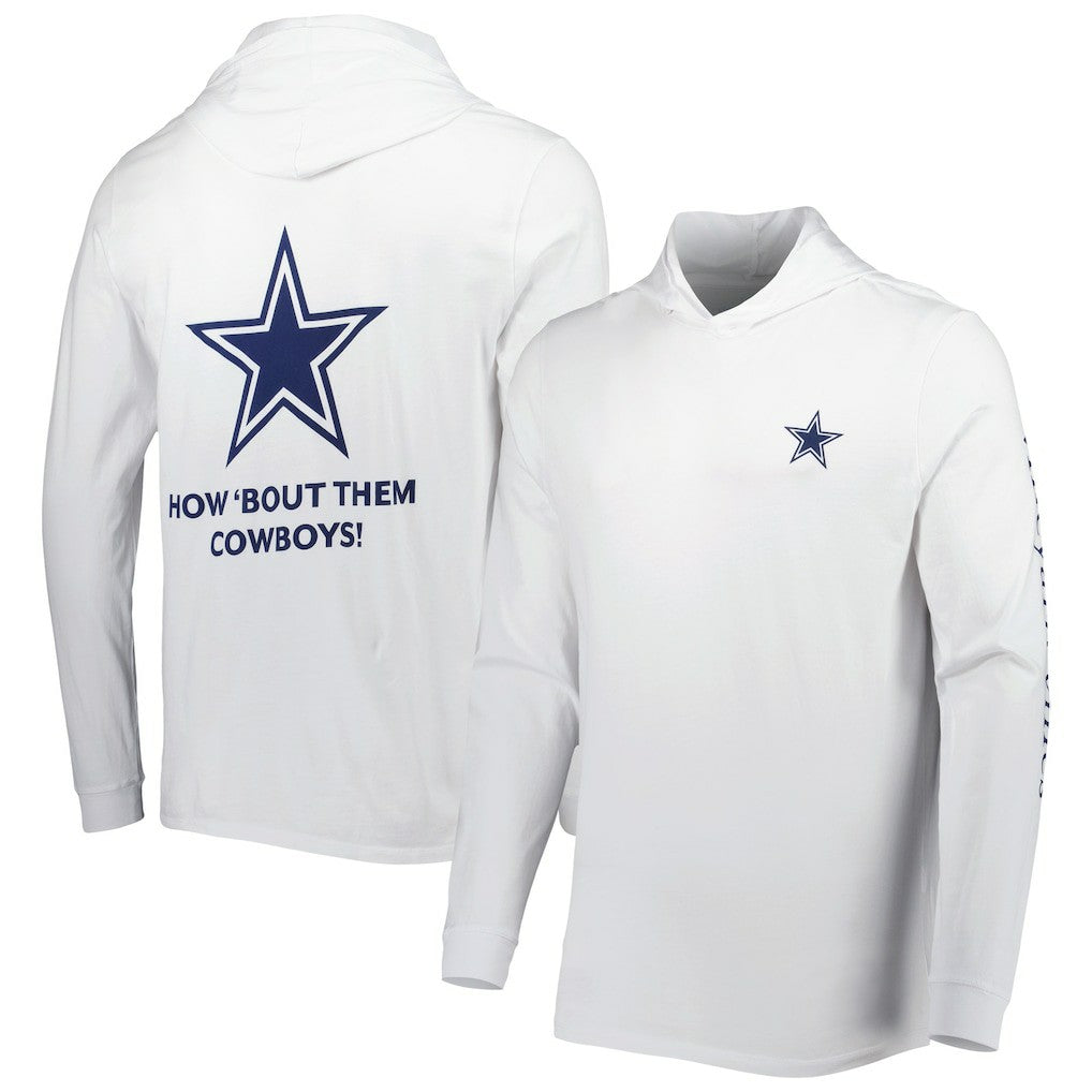 Vineyard Vines Local Long Sleeve Hoodie T-Shirt - Dallas Cowboys Hoodies