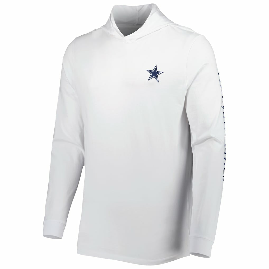 Vineyard Vines Local Long Sleeve Hoodie T-Shirt - Dallas Cowboys Hoodies