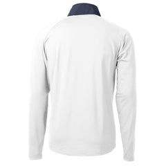 Cutter & Buck Adapt Eco Knit Hybrid Recycled Quarter-Zip Pullover Top - Indianapolis Colts Pullover