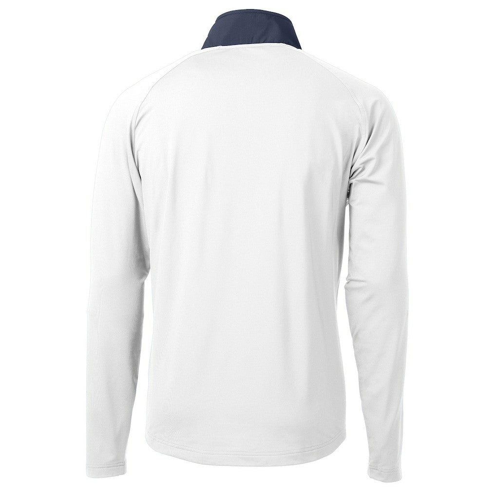 Cutter & Buck Adapt Eco Knit Hybrid Recycled Quarter-Zip Pullover Top - Green Bay Packers Pullover