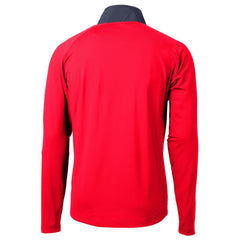 Cutter & Buck Adapt Eco Knit Hybrid Recycled Quarter-Zip Pullover Top - Houston Texans Pullover