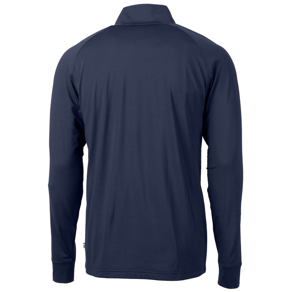 Cutter & Buck Team Adapt Eco Knit Hybrid Recycled Quarter-Zip Pullover Top - Detroit Lions Pullover