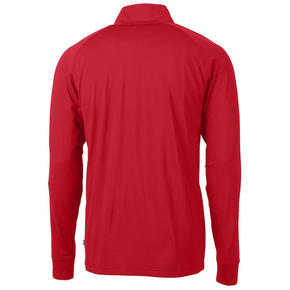 Cutter & Buck Team Adapt Eco Knit Hybrid Recycled Quarter-Zip Pullover Top - Pittsburgh Steelers Pullover