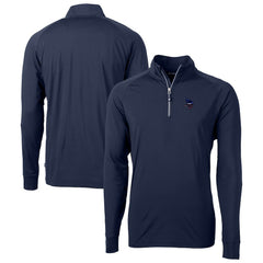 Cutter & Buck Team Adapt Eco Knit Hybrid Recycled Quarter-Zip Pullover Top - Minnesota Vikings Pullover
