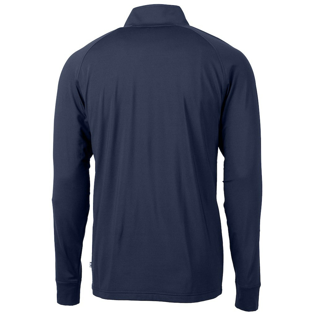 Cutter & Buck Team Adapt Eco Knit Hybrid Recycled Quarter-Zip Pullover Top - Minnesota Vikings Pullover