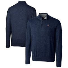 Cutter & Buck Lakemont Quarter-Zip Pullover Sweater - New York Giants Pullover