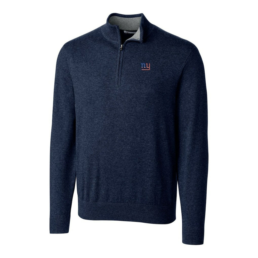 Cutter & Buck Lakemont Quarter-Zip Pullover Sweater - New York Giants Pullover
