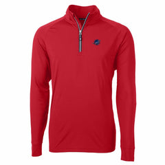 Cutter & Buck Big & Tall Adapt Eco Knit Stretch Recycled Quarter-Zip Pullover Top - Miami Dolphins Pullover