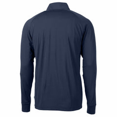 Cutter & Buck Big & Tall Adapt Eco Knit Stretch Recycled Quarter-Zip Pullover Top - Detroit Lions Pullover